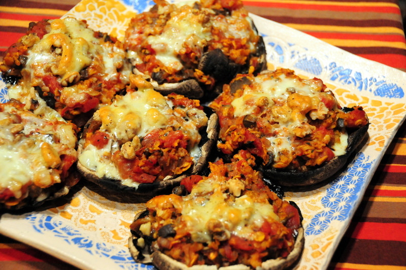 Baked Stuffed Portobello Mushroom Recipes
 baked Portobello mushrooms stuffed with mushroom oat