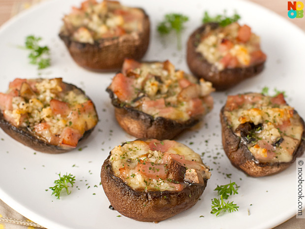 Baked Stuffed Portobello Mushroom Recipes
 Baked Portobello Mushrooms Recipe