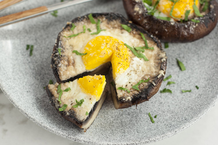 Baked Stuffed Portobello Mushroom Recipes
 Egg Stuffed Baked Portobello Mushroom