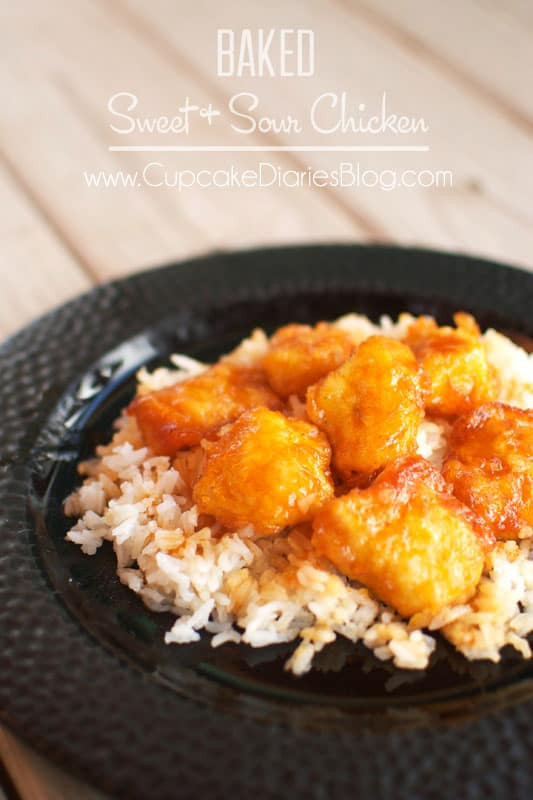 Baked Sweet And Sour Chicken
 Baked Sweet and Sour Chicken Cupcake Diaries