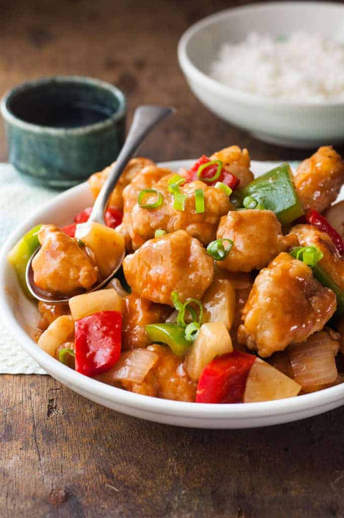 Baked Sweet And Sour Chicken
 Oven Baked Sweet & Sour Chicken