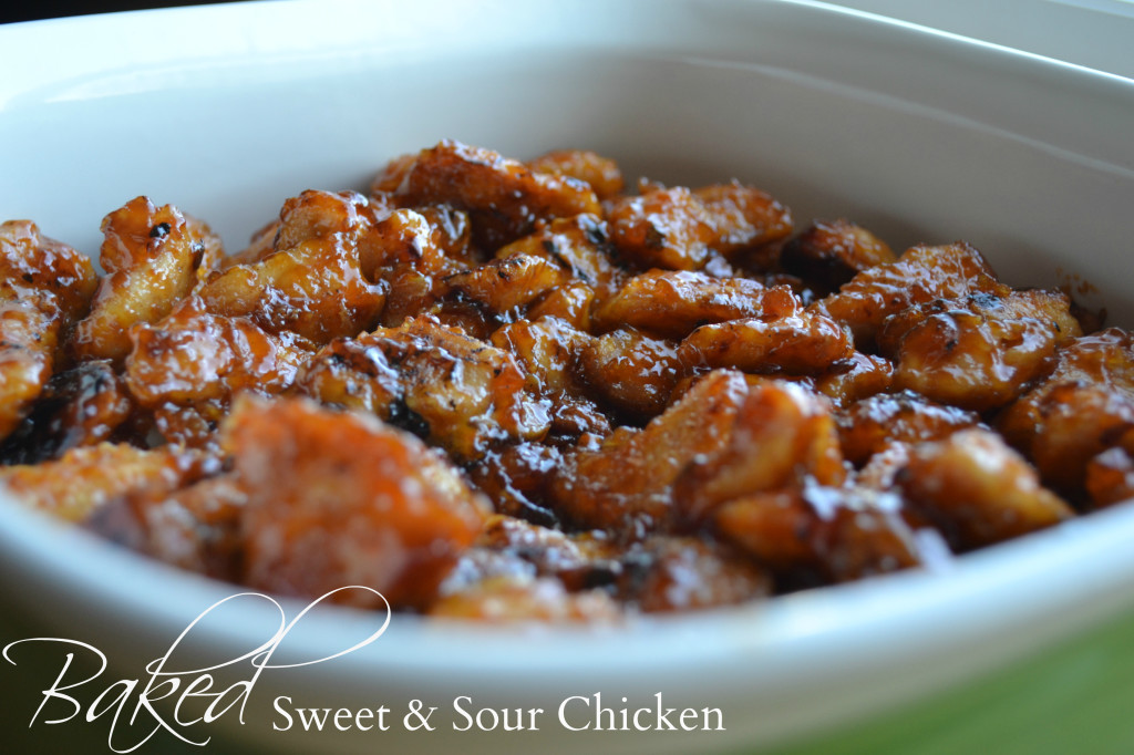 Baked Sweet And Sour Chicken
 Baked Sweet and Sour Chicken