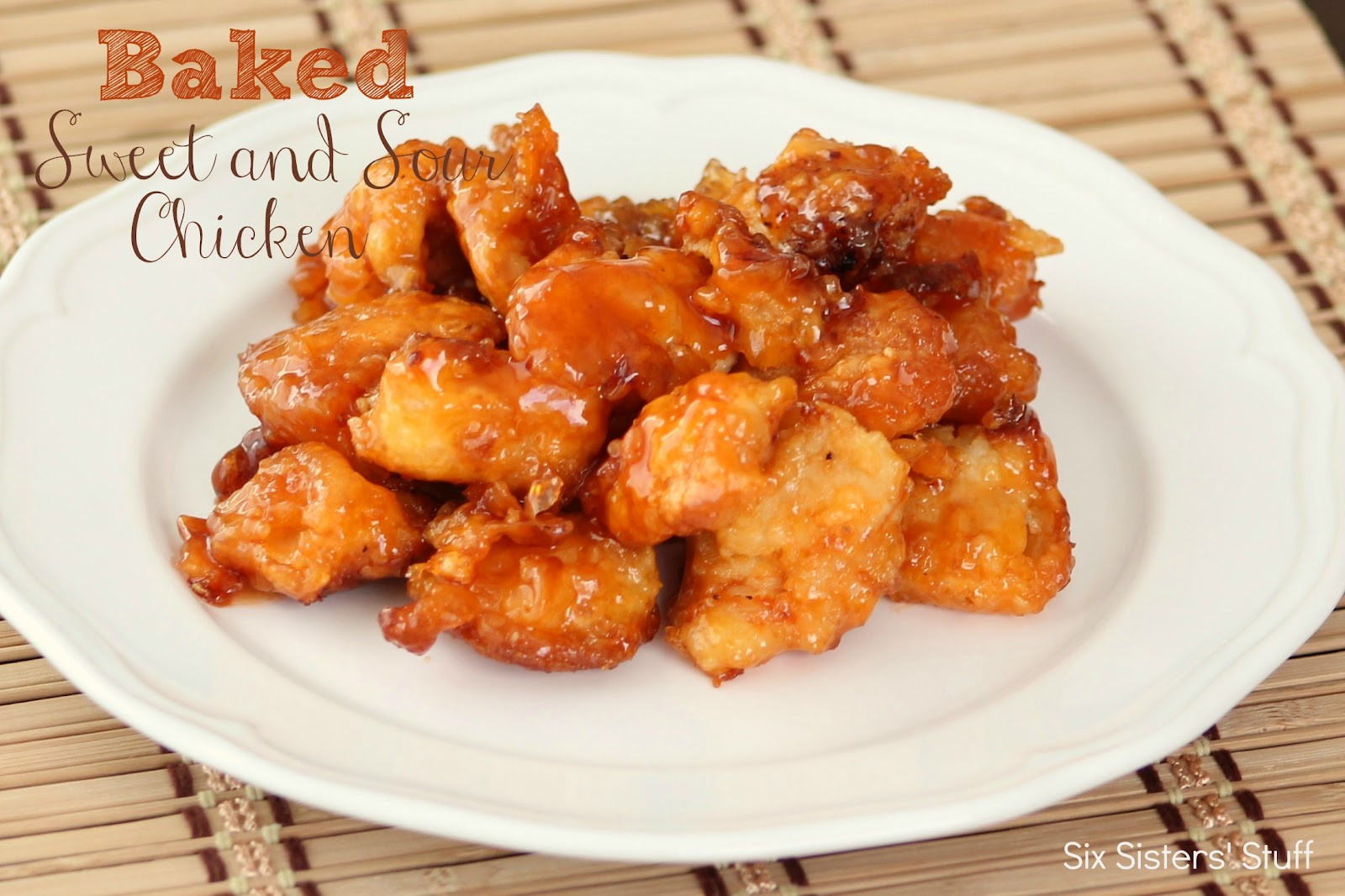 Baked Sweet And Sour Chicken
 Baked Sweet and Sour Chicken Recipe