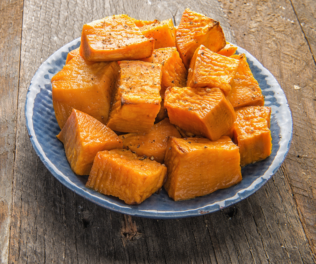 Baked Sweet Potato Cubes
 Sweet Potato