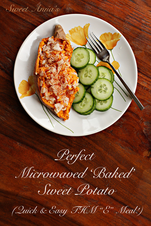 Baked Sweet Potato Microwave
 perfect microwaved baked sweet potato