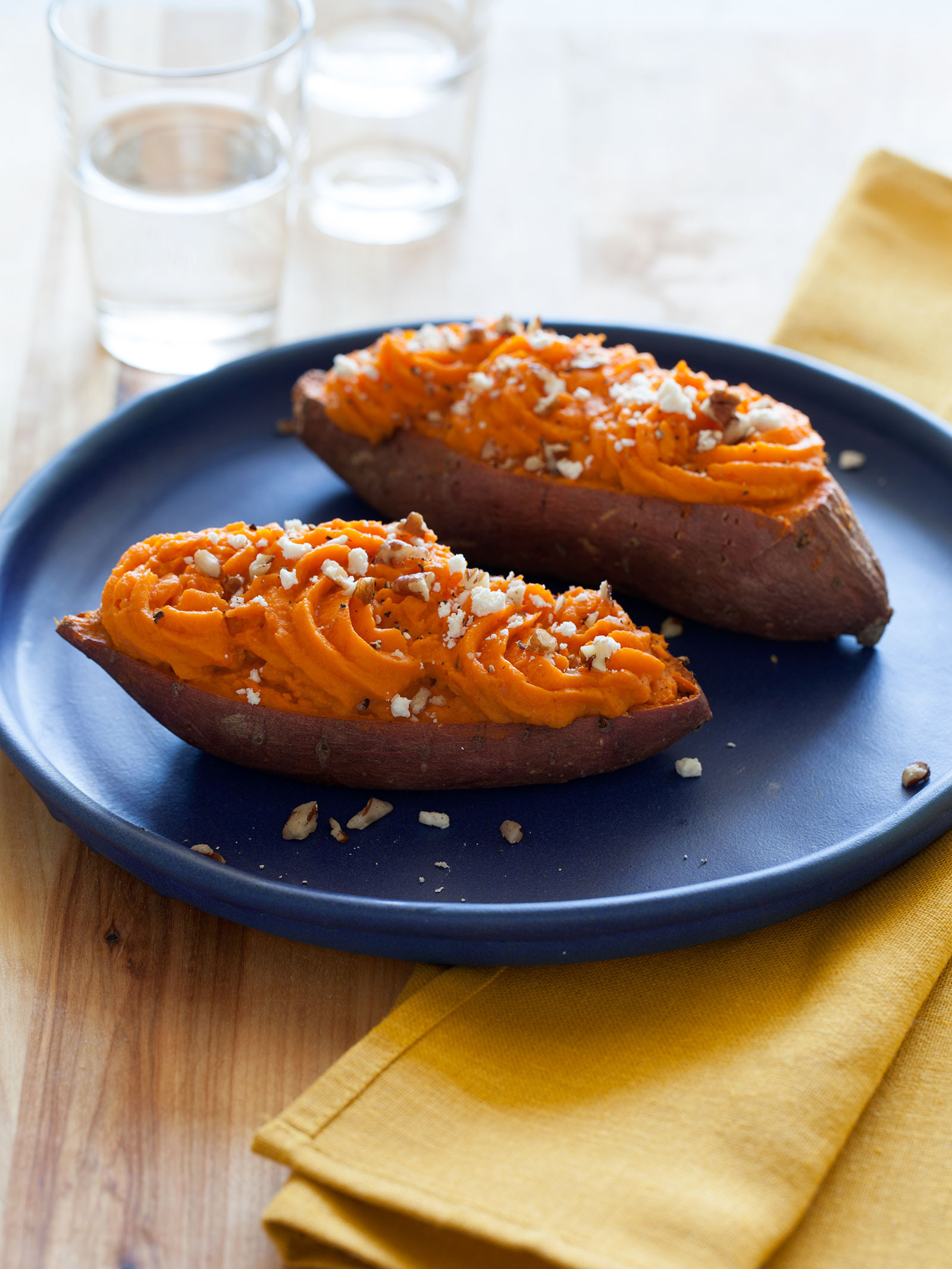 Baked Sweet Potato Recipe
 recipe for twice baked sweet potatoes