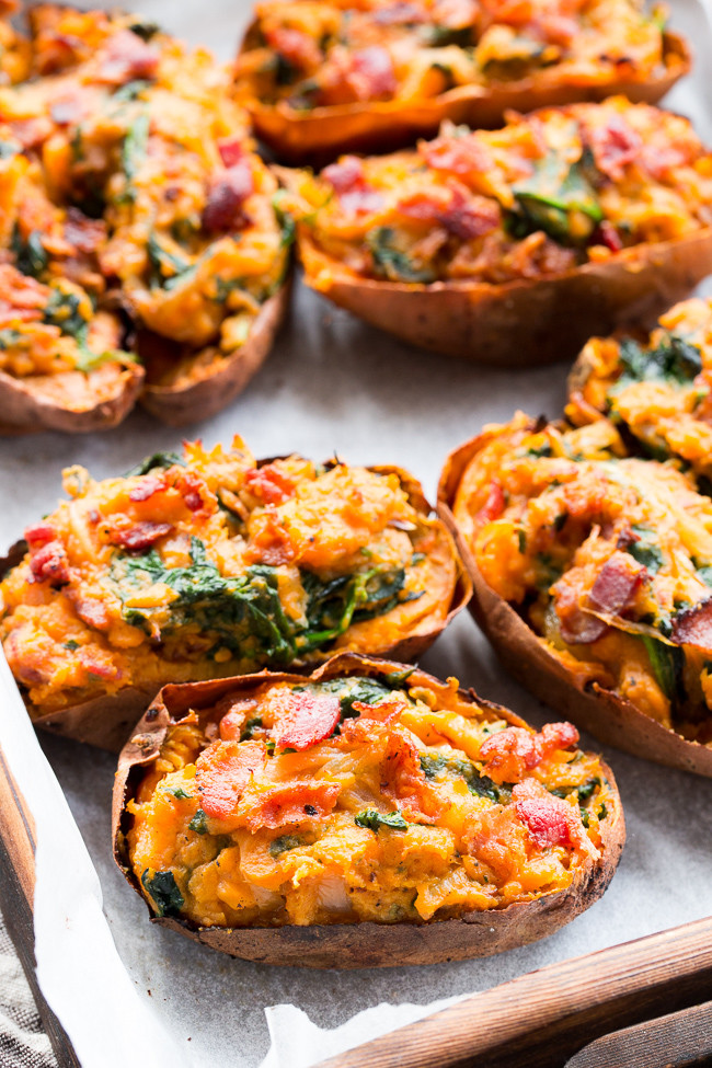 Baked Sweet Potato Recipe
 Twice Baked Sweet Potatoes Paleo Whole30 Dairy Free