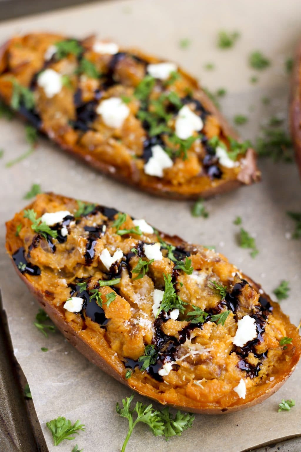 Baked Sweet Potato Recipes
 Twice Baked Sweet Potatoes with Balsamic ions