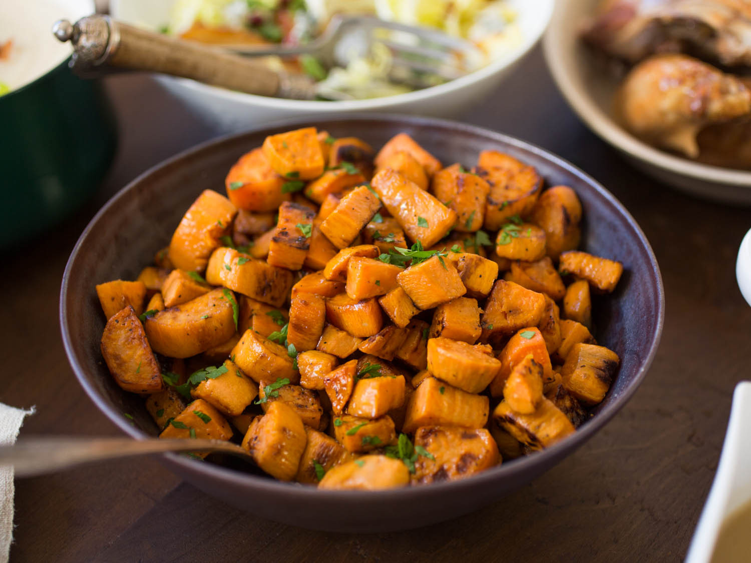 Baked Sweet Potato Recipes
 Roasted Sweet Potatoes With Caramelized ions Recipe