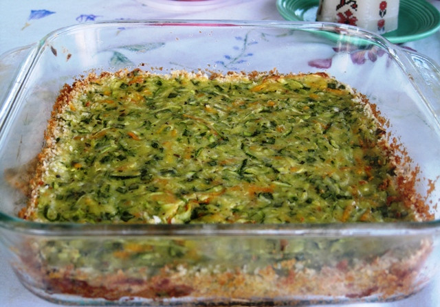 Baked Zucchini Casserole
 Baked Zucchini Fritters casserole 2