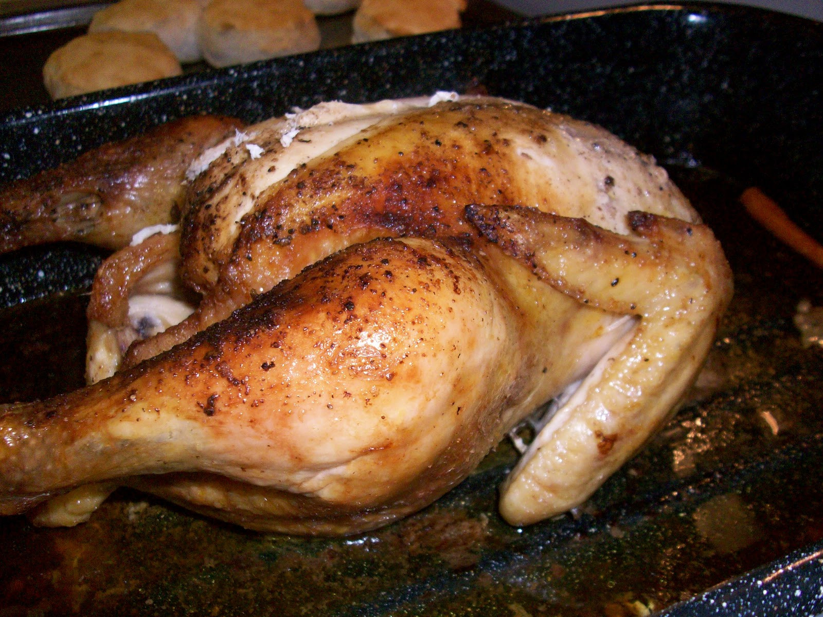 Baking A Whole Chicken
 Pretend Chef Baked Whole Chicken