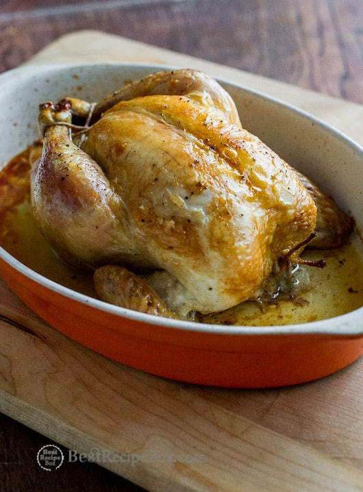 Baking A Whole Chicken
 How to Oven Roast Whole Chicken