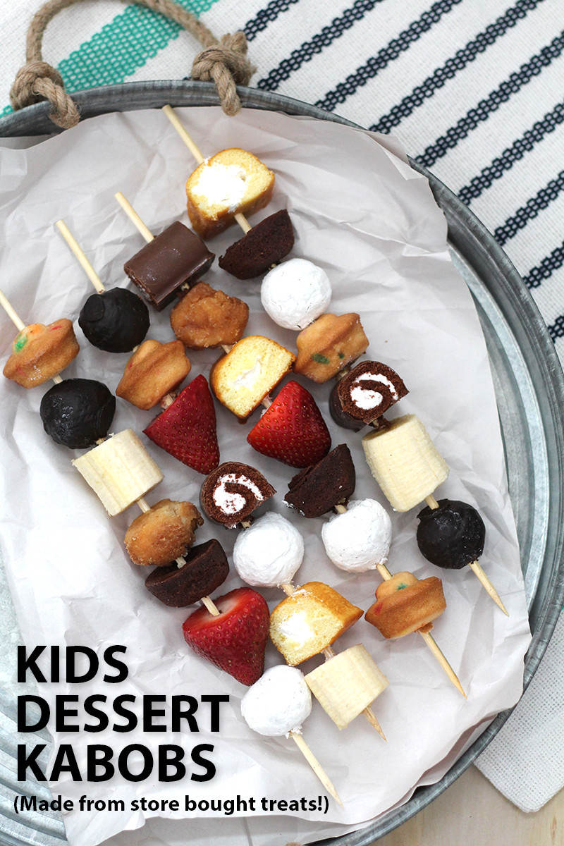 Baking Ideas Dessert
 Kids Dessert Kabobs Over The Big Moon