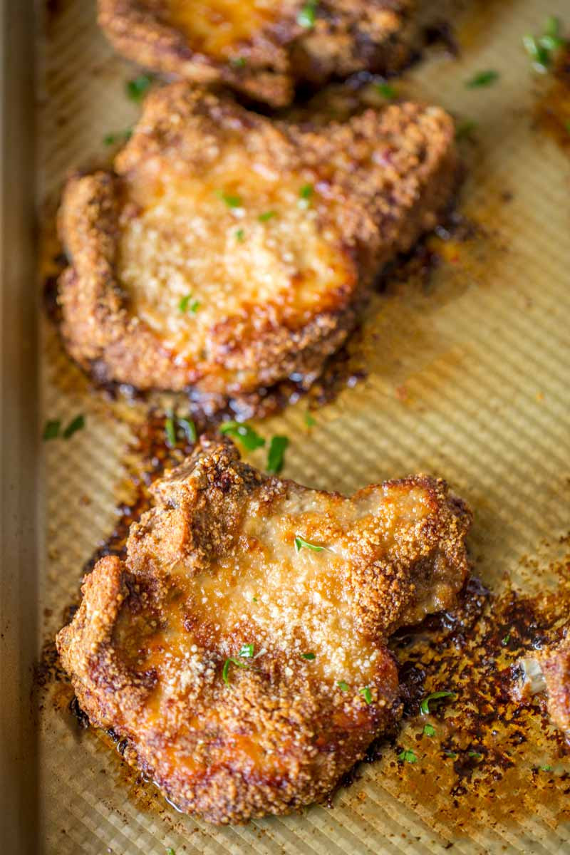 Baking Pork Chops
 southern style baked pork chops