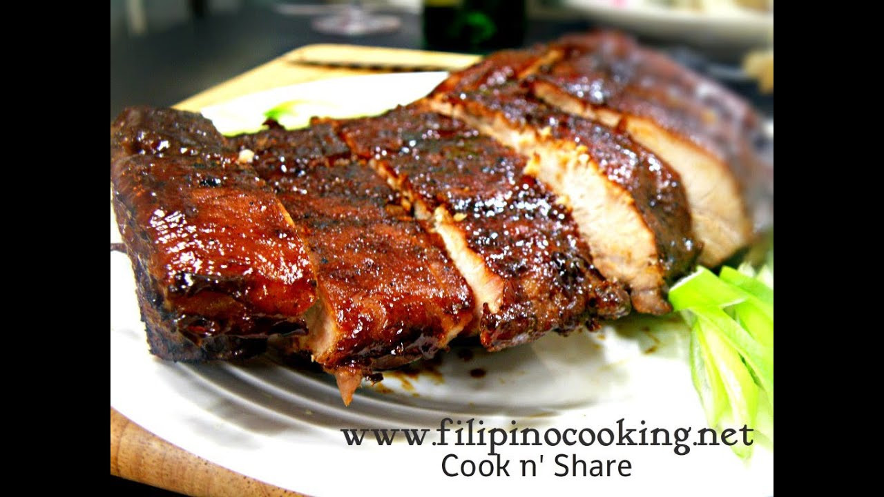 Baking Pork Ribs
 Oven Baked Pork Ribs