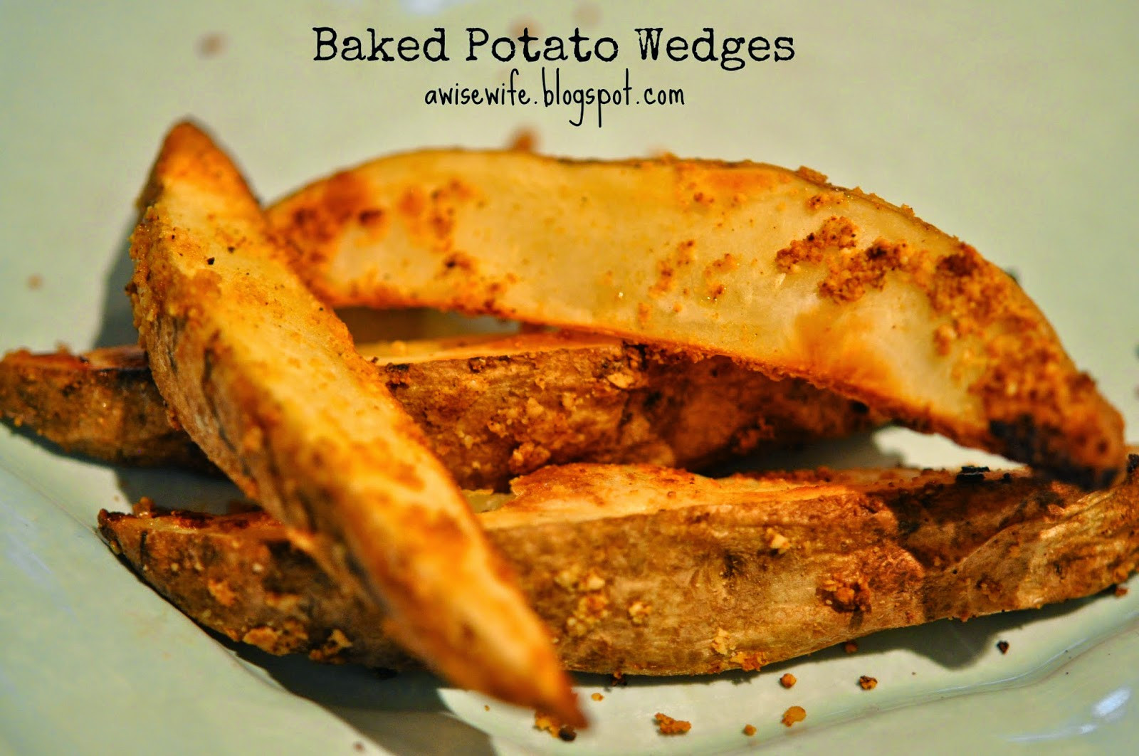 Baking Potato Wedges
 Life of a Wise Wife Baked Potato Wedges