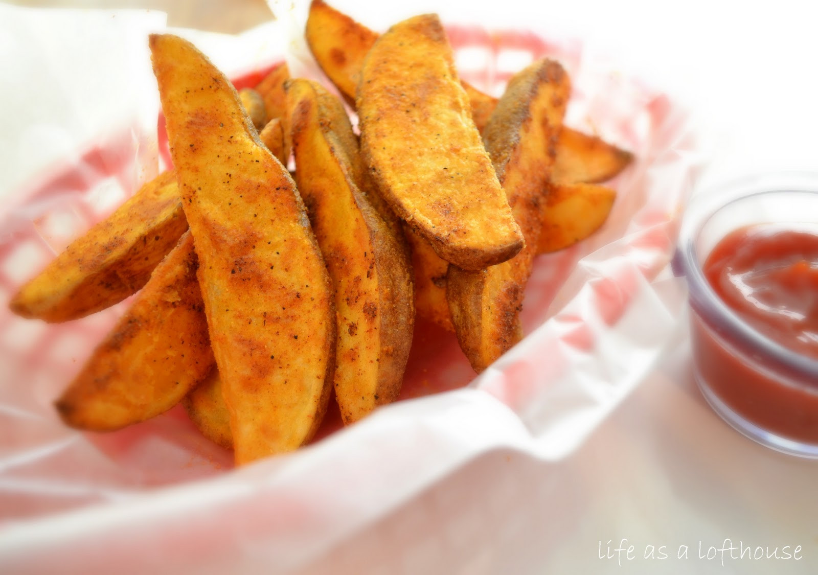 Baking Potato Wedges
 Baked Potato Wedges