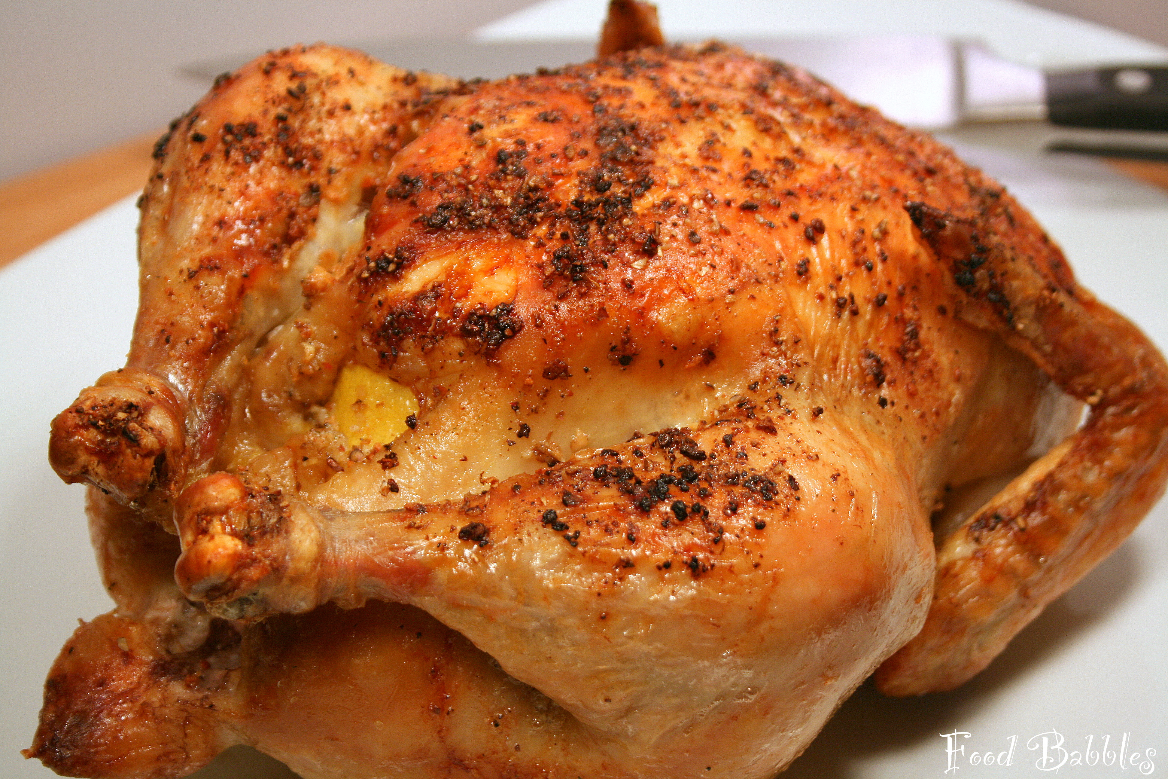 Baking Whole Chicken
 Basic Whole Roasted Chicken Recipe — Dishmaps