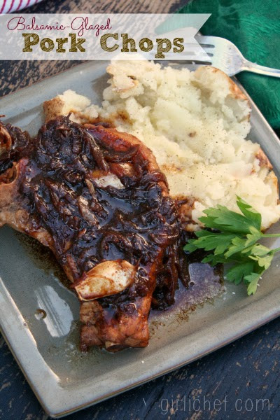 Balsamic Pork Chops
 Balsamic Glazed Pork Chops All Roads Lead to the Kitchen