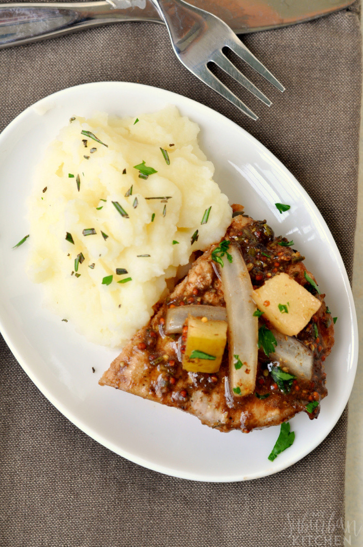 Balsamic Pork Chops
 Rosemary Balsamic Pork Chops My Suburban Kitchen