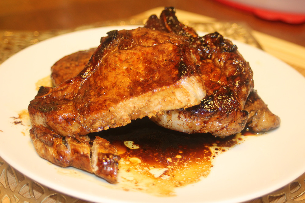 Balsamic Pork Chops
 Balsamic Glazed Pork Chops