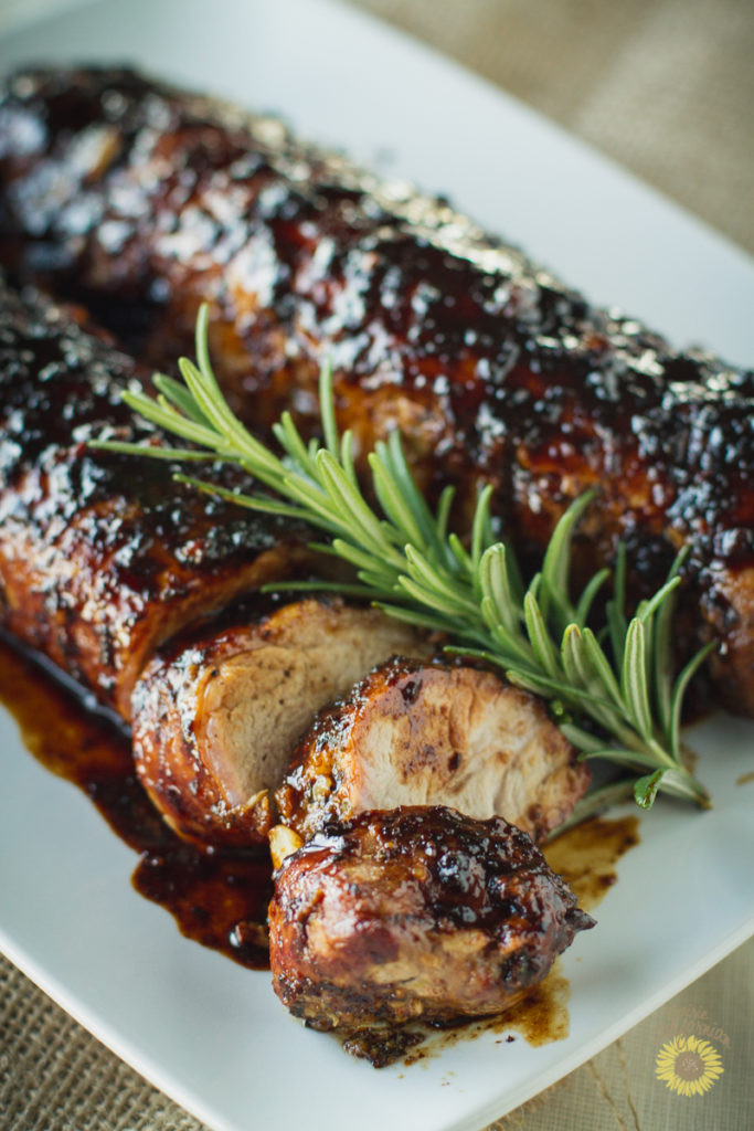 Balsamic Pork Tenderloin
 Balsamic Glazed Pork Tenderloin