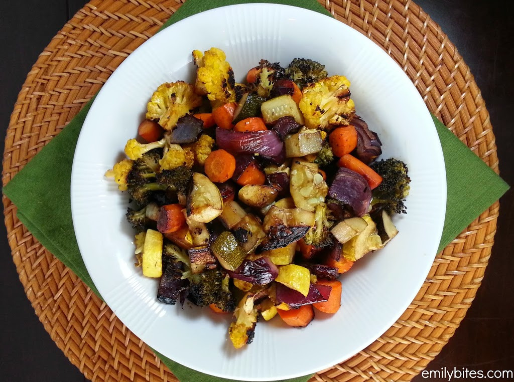 Balsamic Roasted Vegetables
 Balsamic Roasted Ve ables Emily Bites