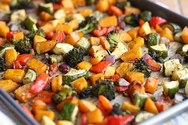 Balsamic Roasted Vegetables
 Balsamic Rosemary Roasted Ve ables Vegan Grain Free