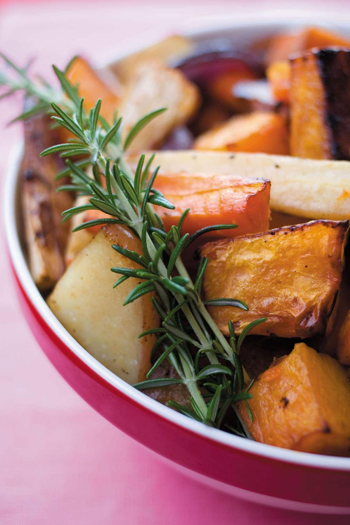 Balsamic Roasted Vegetables
 Balsamic roasted ve ables with rosemary Healthy Food Guide