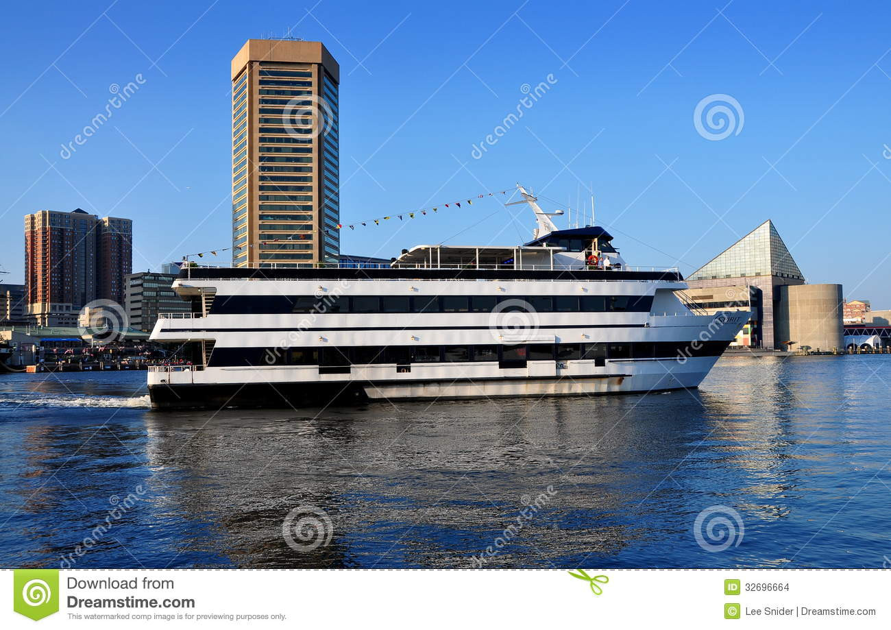 Baltimore Dinner Cruise
 Baltimore MD Spirit Baltimore Cruise Ship Editorial