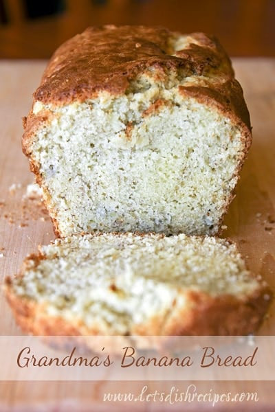 Banana Bread Alton Brown
 Grandma s Banana Bread — Let s Dish Recipes