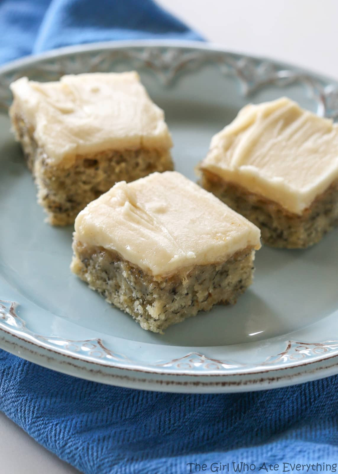 Banana Bread Bars
 Monkey Squares Banana Bread Bars