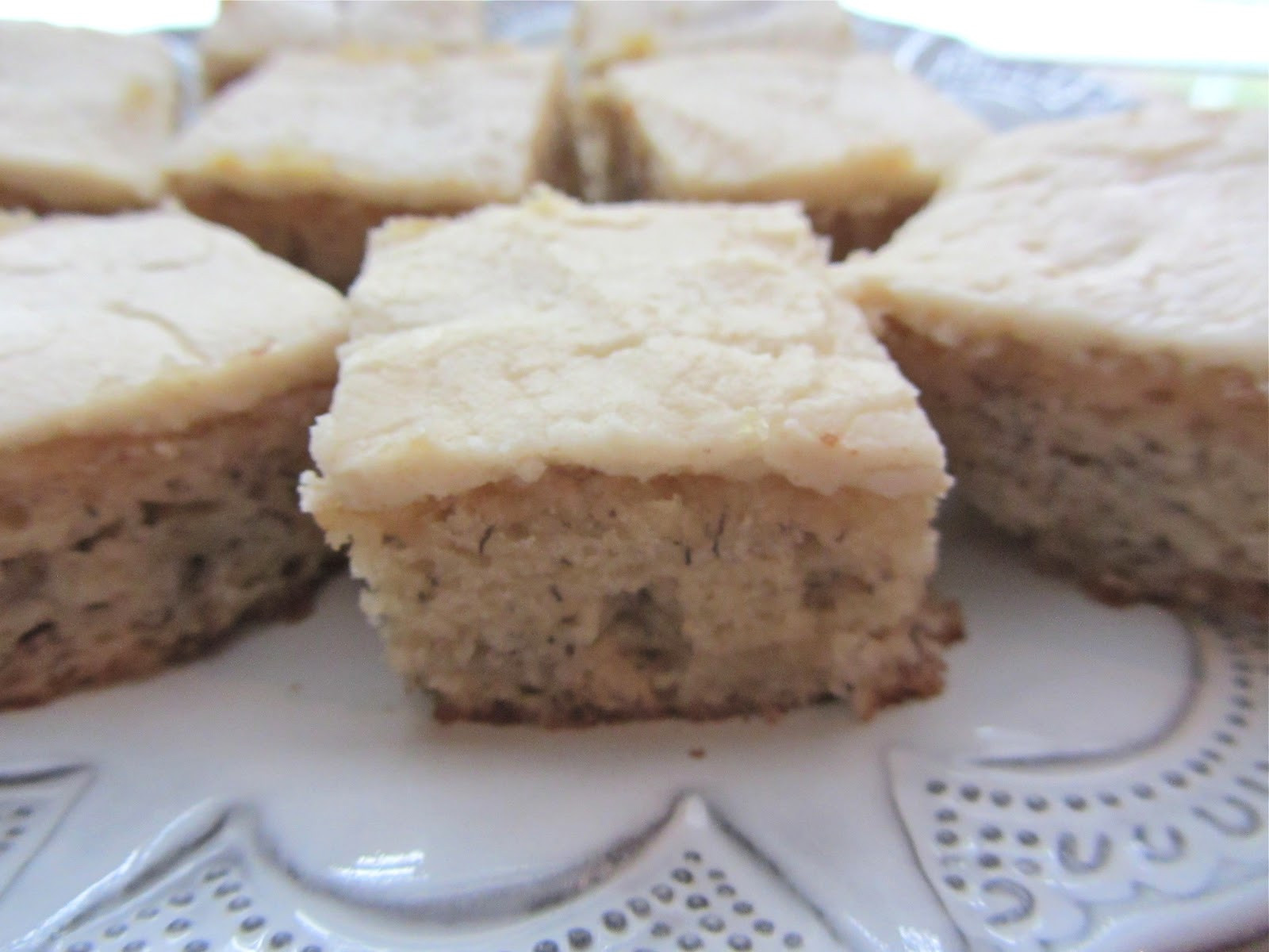 Banana Bread Bars
 Miss Dixie Banana Bread Bars with Brown Butter Frosting