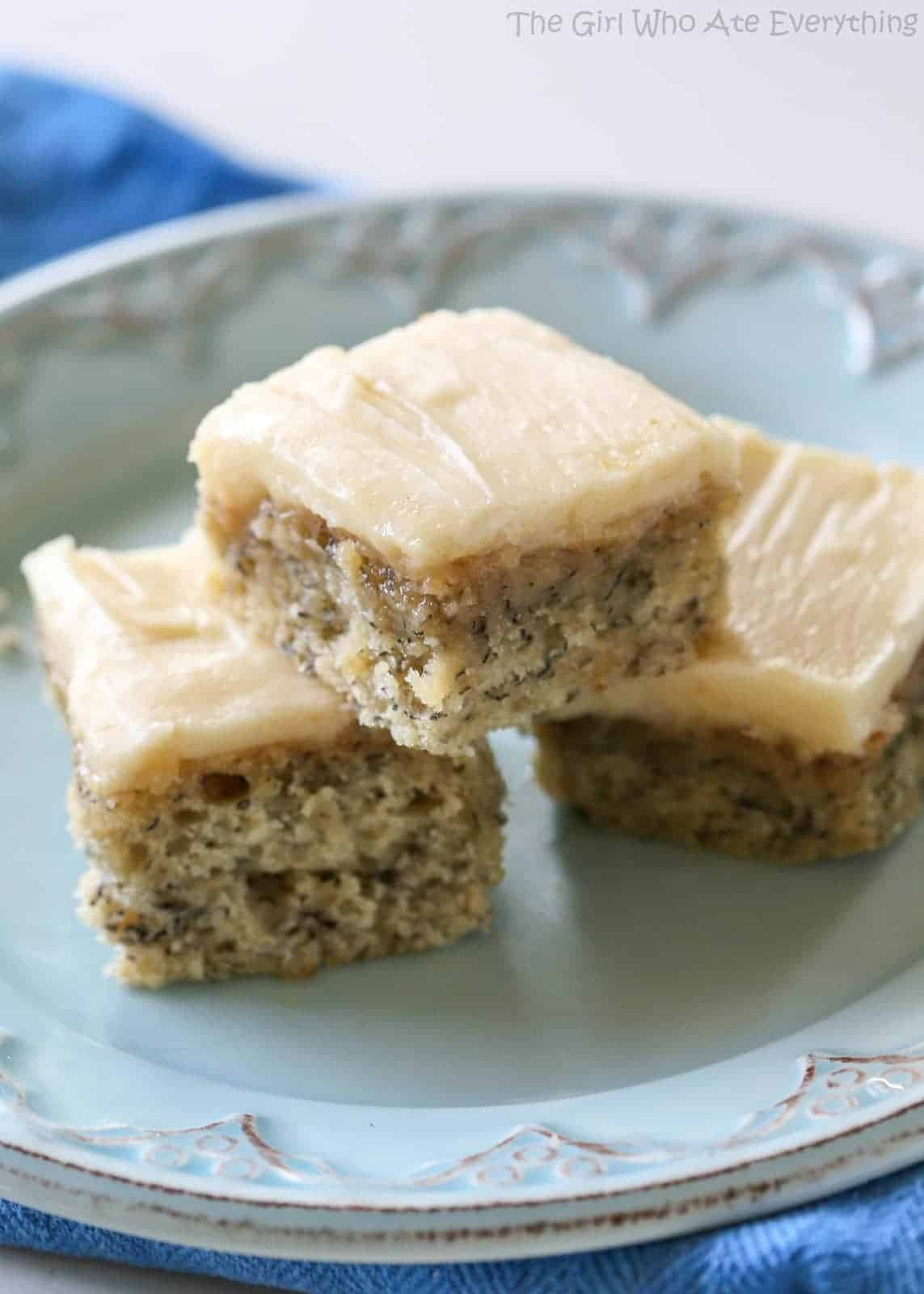 Banana Bread Bars
 Monkey Squares Banana Bread Bars