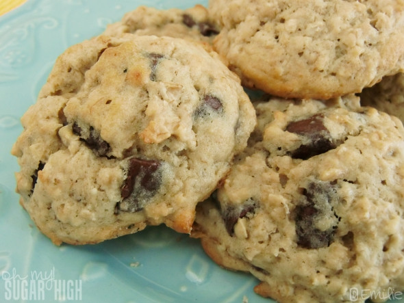 Banana Bread Cookies
 Chocolate Chunk Banana Bread Cookies — Oh My Sugar High