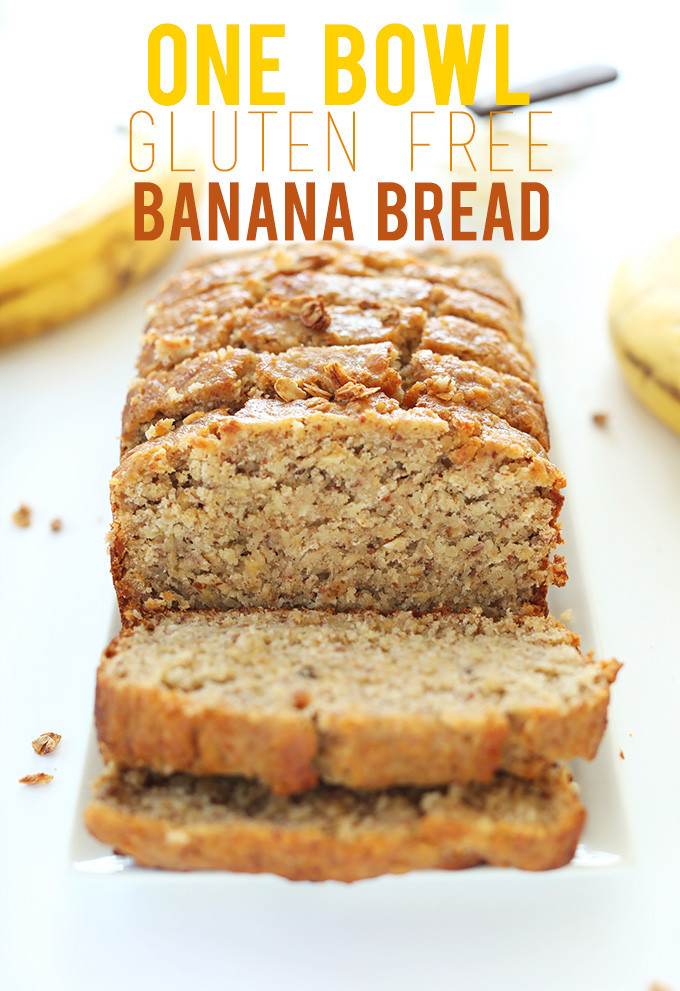 Banana Bread Gluten Free
 1 Bowl Gluten Free Banana Bread