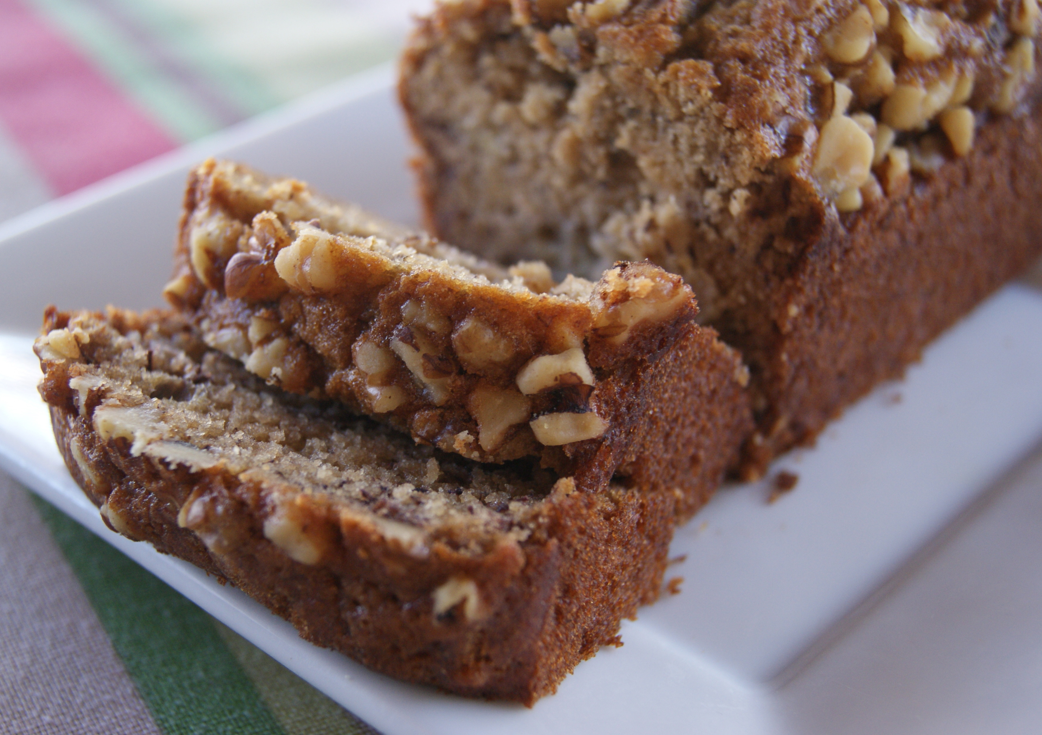 Banana Bread Gluten Free
 Gluten Free Banana Bread with Walnuts