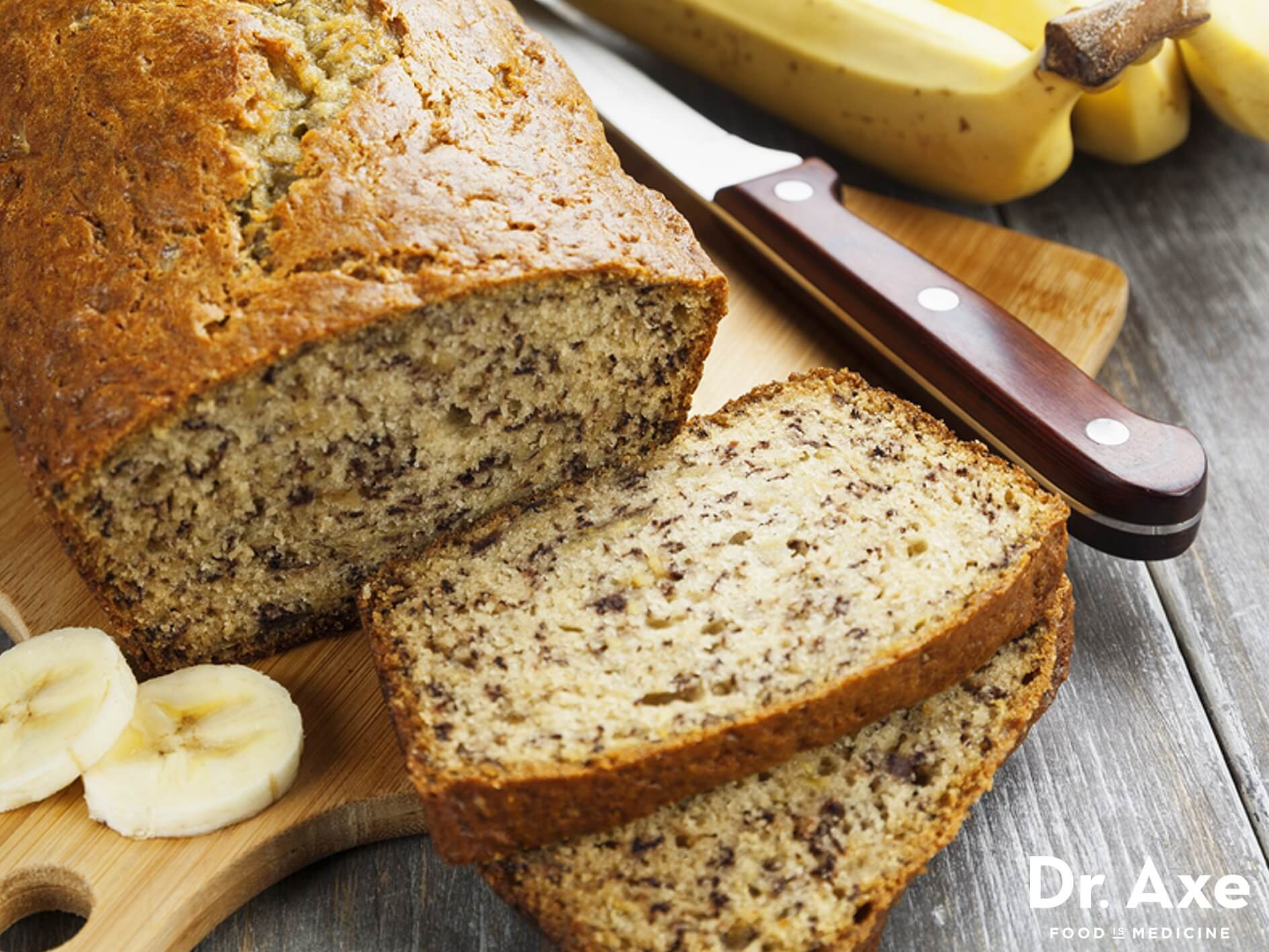 Banana Bread Gluten Free
 Gluten Free Banana Bread Recipe DrAxe