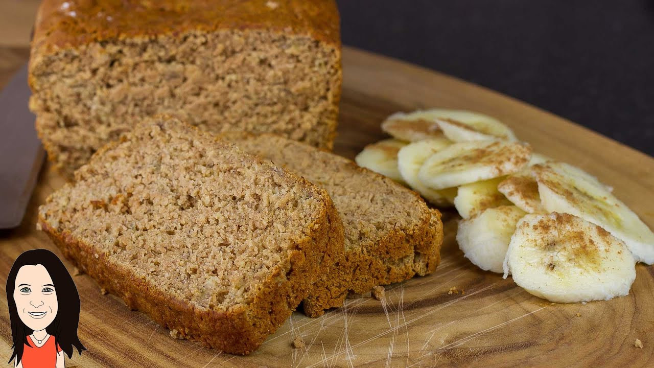 Banana Bread No Eggs
 Gluten Free Banana Bread Vegan Recipe No eggs Dairy or