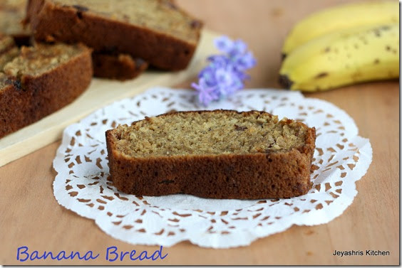 Banana Bread No Eggs
 EGGLESS BANANA BREAD – NO EGG NO BUTTER BREAD RECIPE