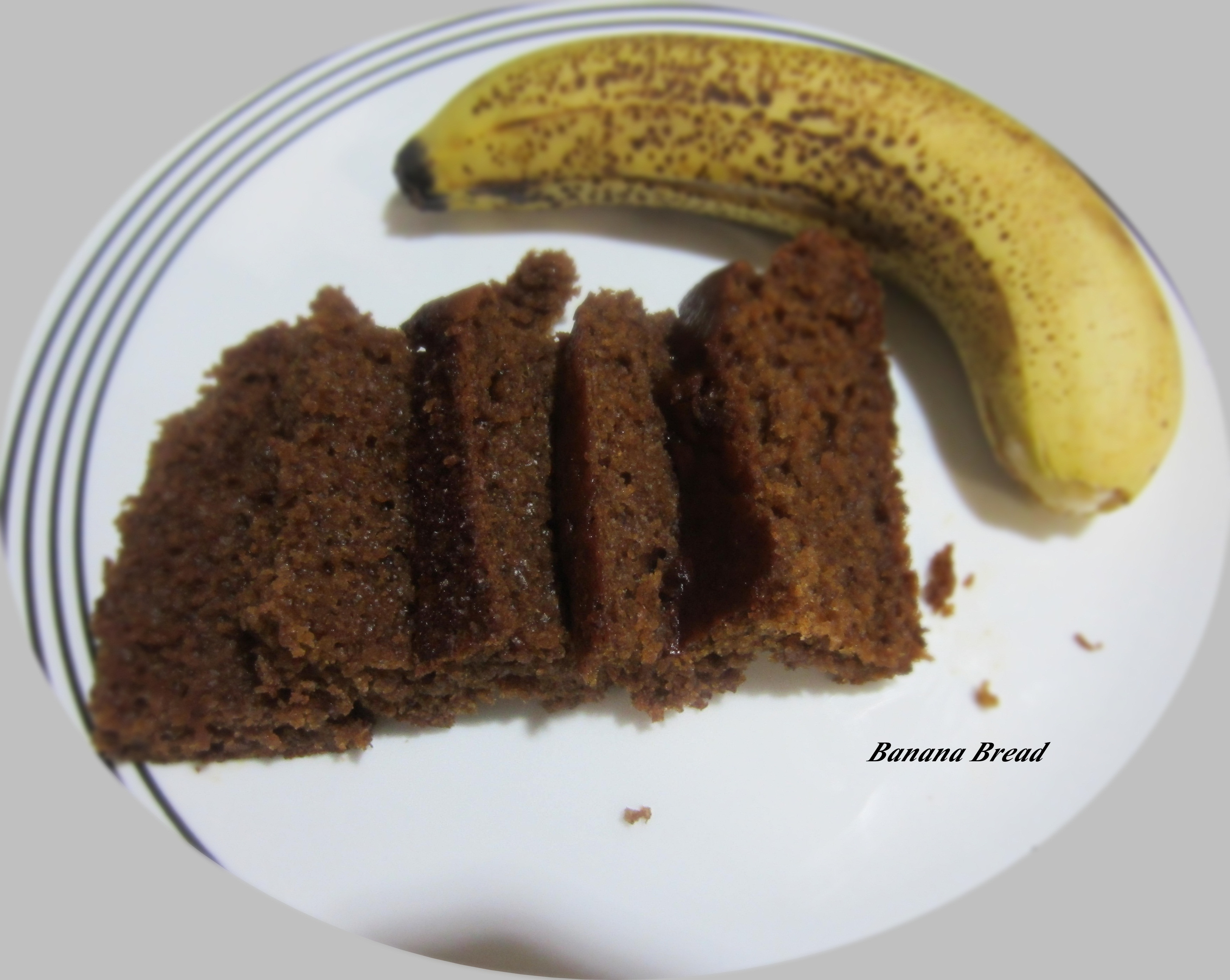 Banana Bread No Eggs
 Banana Bread – No Egg