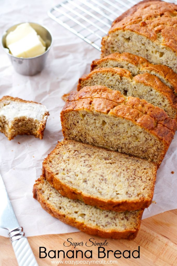 Banana Bread Receipe
 Cream Cheese Banana Bread Eazy Peazy Mealz