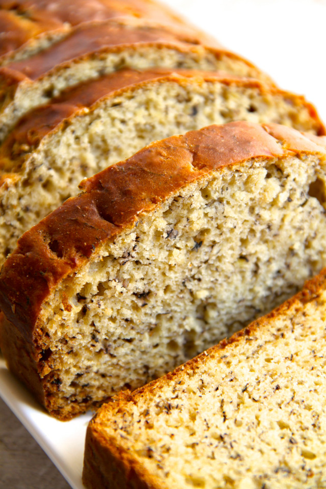 Banana Bread Recipe No Butter
 Greek Yogurt Banana Bread