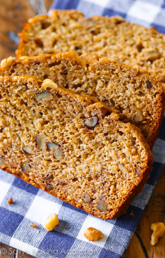 Banana Bread Recipe No Butter
 Whole Wheat Banana Bread Sallys Baking Addiction