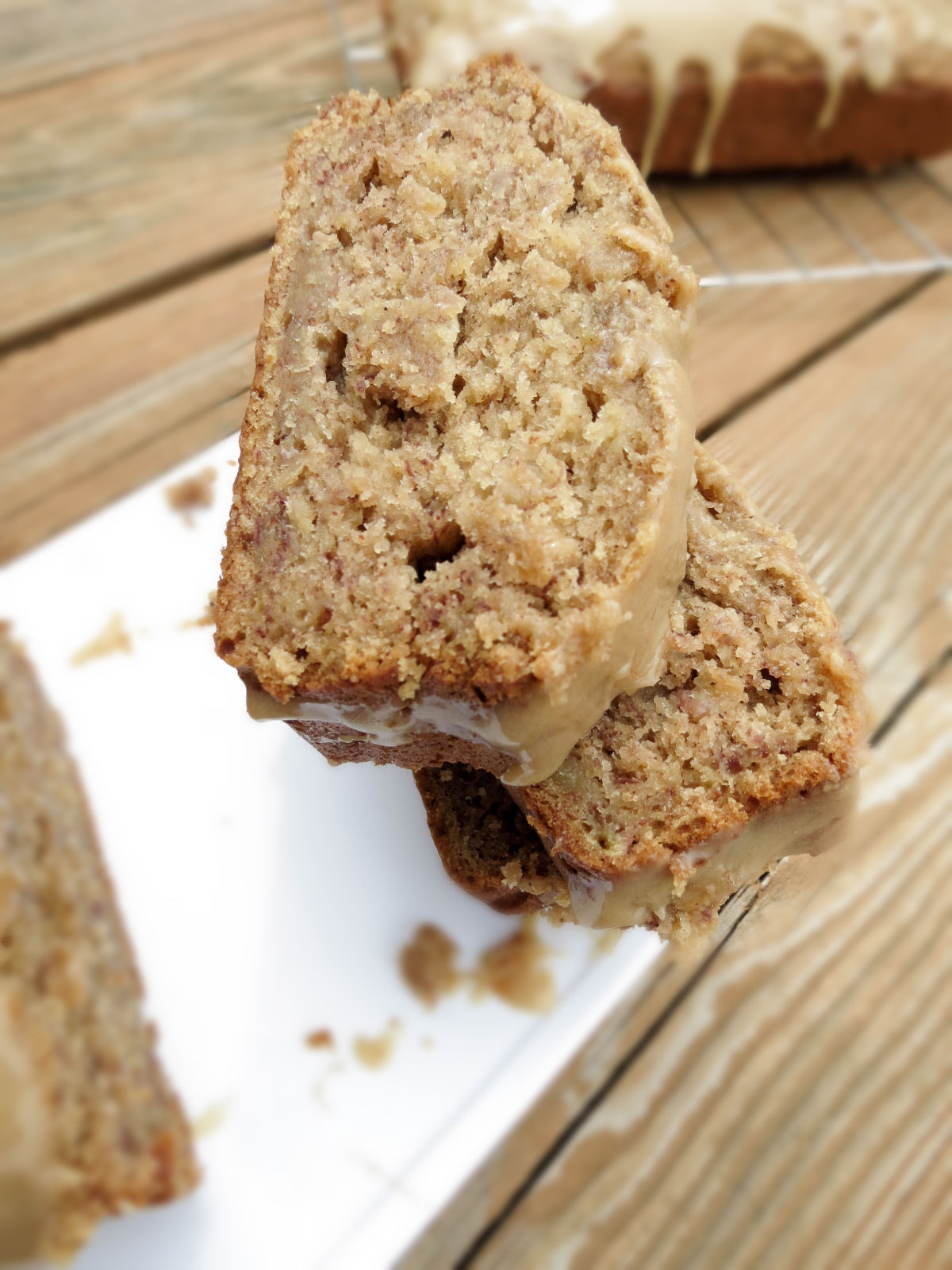 Banana Bread Recipe With Brown Sugar
 The Best Moist Banana Bread With Brown Sugar Glaze