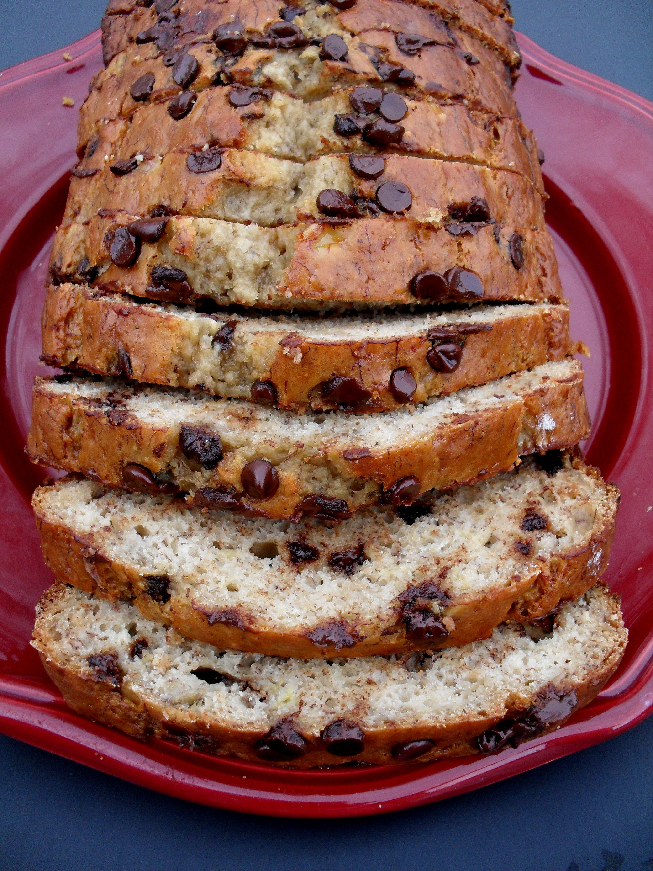 Banana Bread With Chocolate Chips
 Chocolate Chip Banana Bread Low Fat Low Sugar