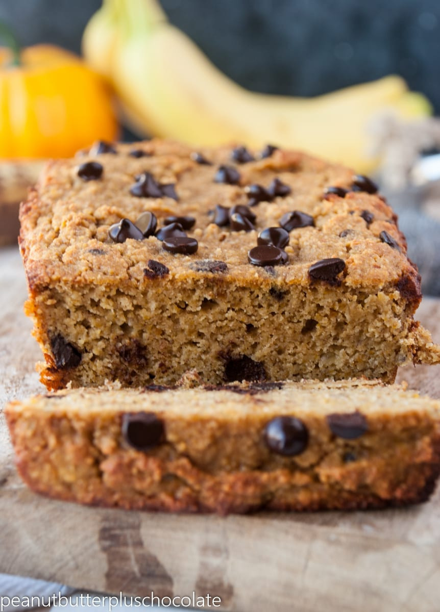 Banana Bread With Chocolate Chips
 Paleo Pumpkin Chocolate Chip Banana Bread — Peanut Butter