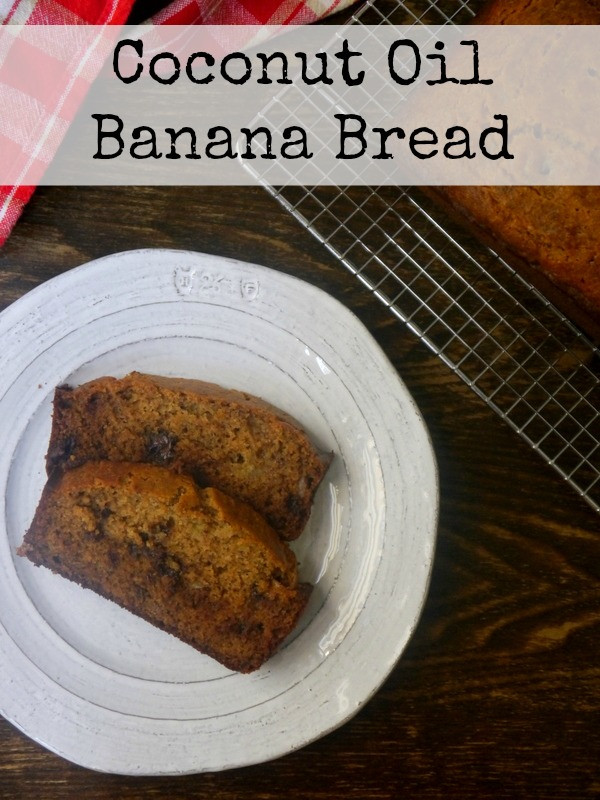 Banana Bread With Coconut Oil
 Coconut Oil Banana Bread My Bacon Wrapped Life