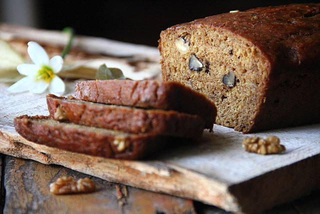 Banana Bread Without Eggs
 Spicy Chilly Banana Walnut Bread without eggs