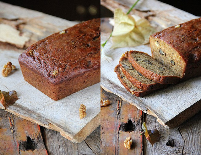Banana Bread Without Eggs
 Spicy Chilly Banana Walnut Bread without eggs